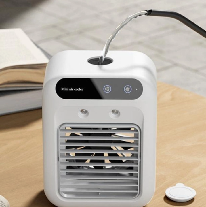 CRYO - Mini Climatiseur Tactile & Rafraîchisseur d'Air Portable