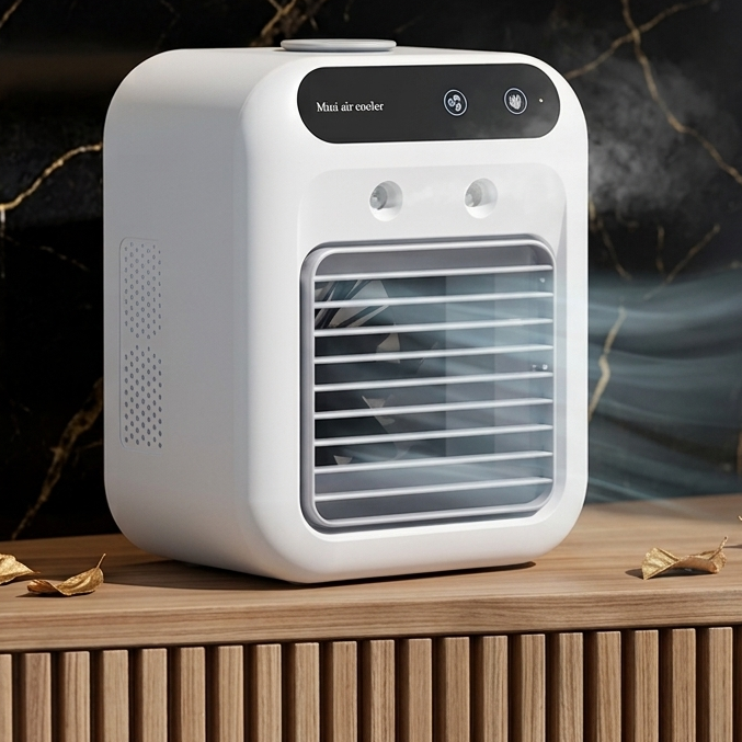 CRYO - Mini Climatiseur Tactile & Rafraîchisseur d'Air Portable